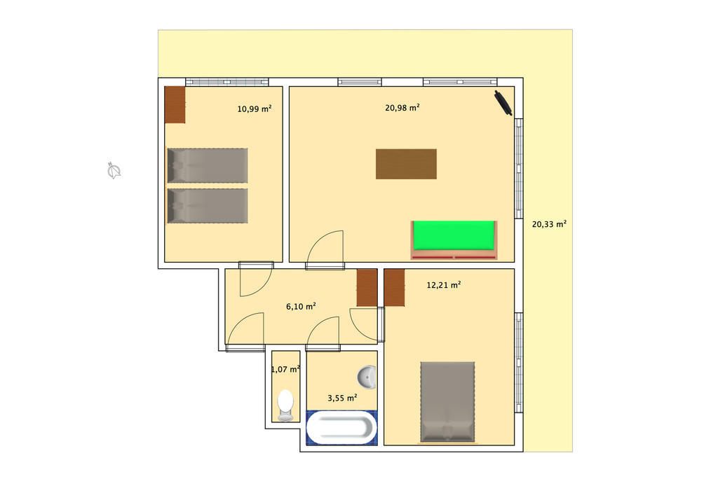 Residence Galaxy 레게츠 객실 사진